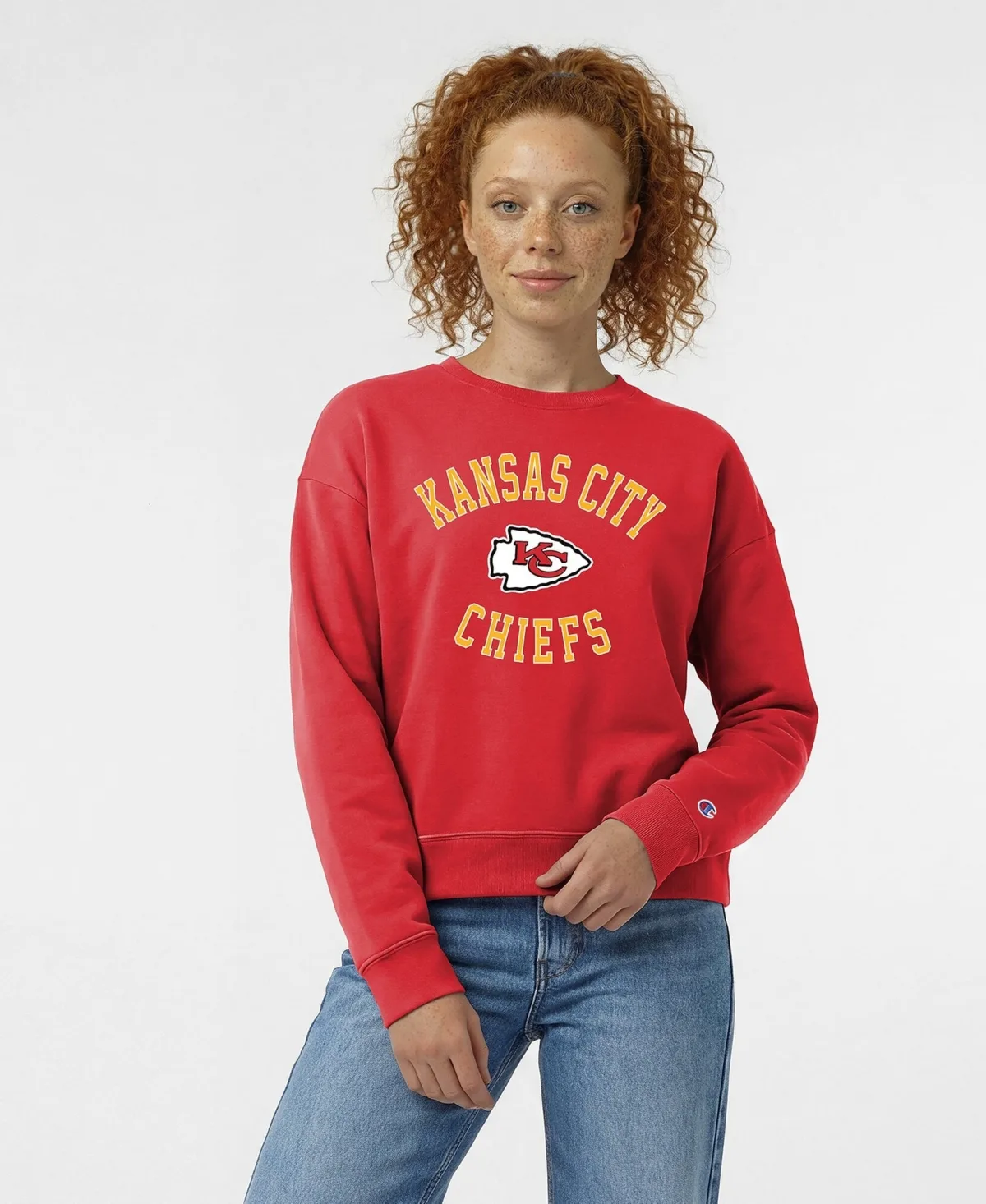 Kansas City Chiefs Heart Soul Powerblend Sweatshirt by Champion
