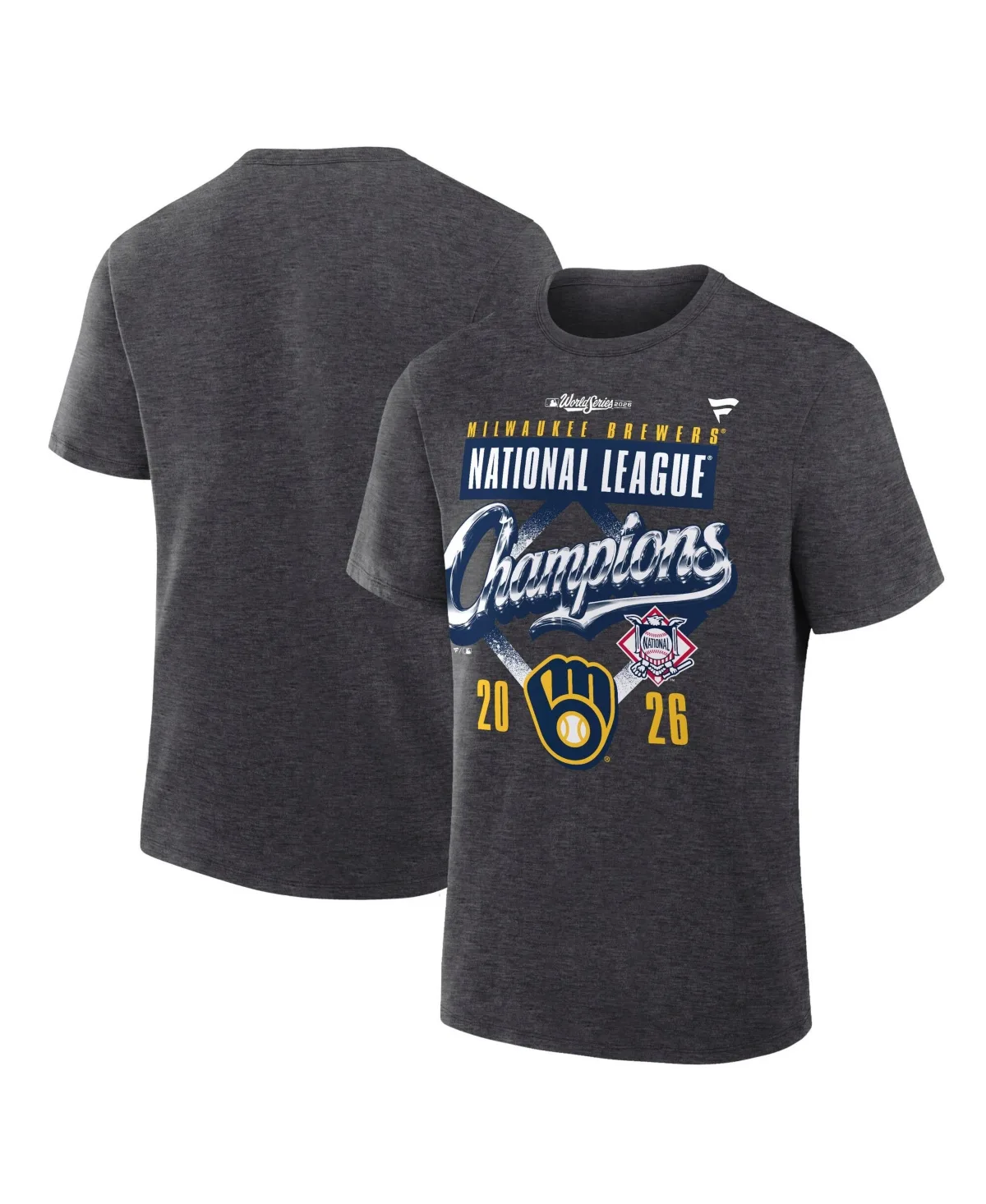 Milwaukee Brewers 2026 National League Champions Locker Room T-Shirt