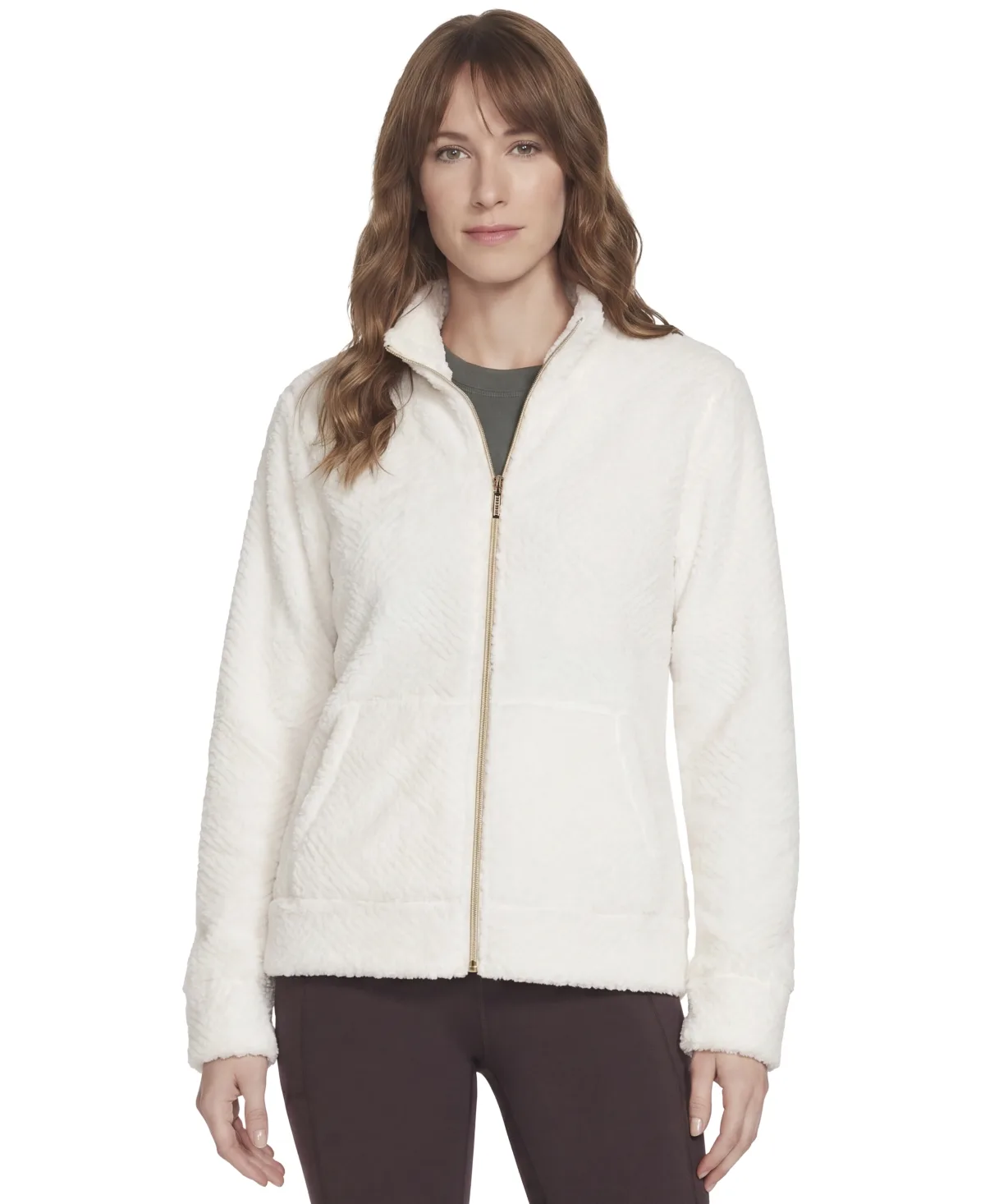 Go Snuggle Sherpa Short Jacket by Skechers