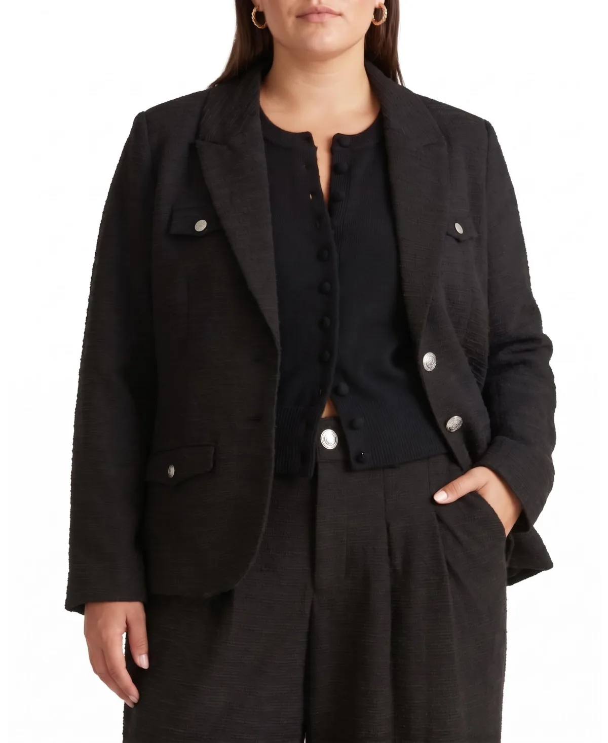 A Touch of Class Structured Stretch Blazer by Universal Standard