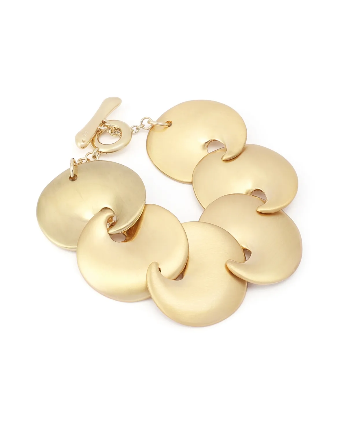 Robert Lee Morris Soho Gold-Tone Chain Toggle Bracelet by Lee