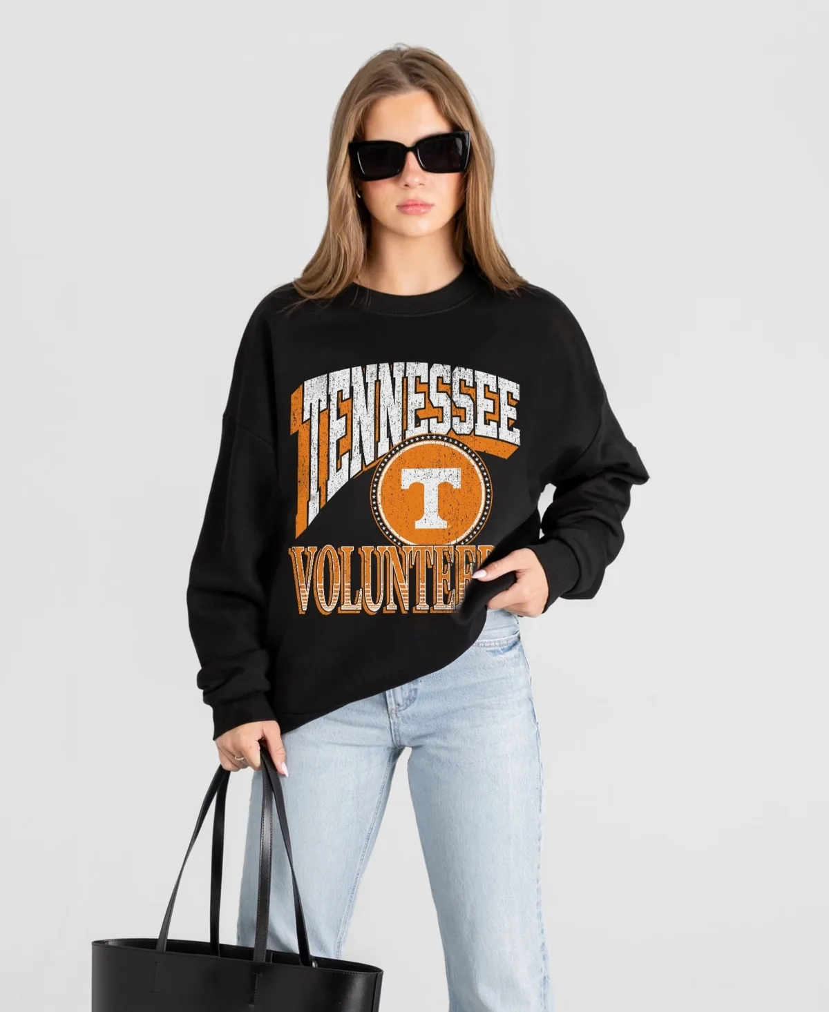 Tennessee Volunteers Victory Black Label Premium Drop Shoulder Sweatshirt