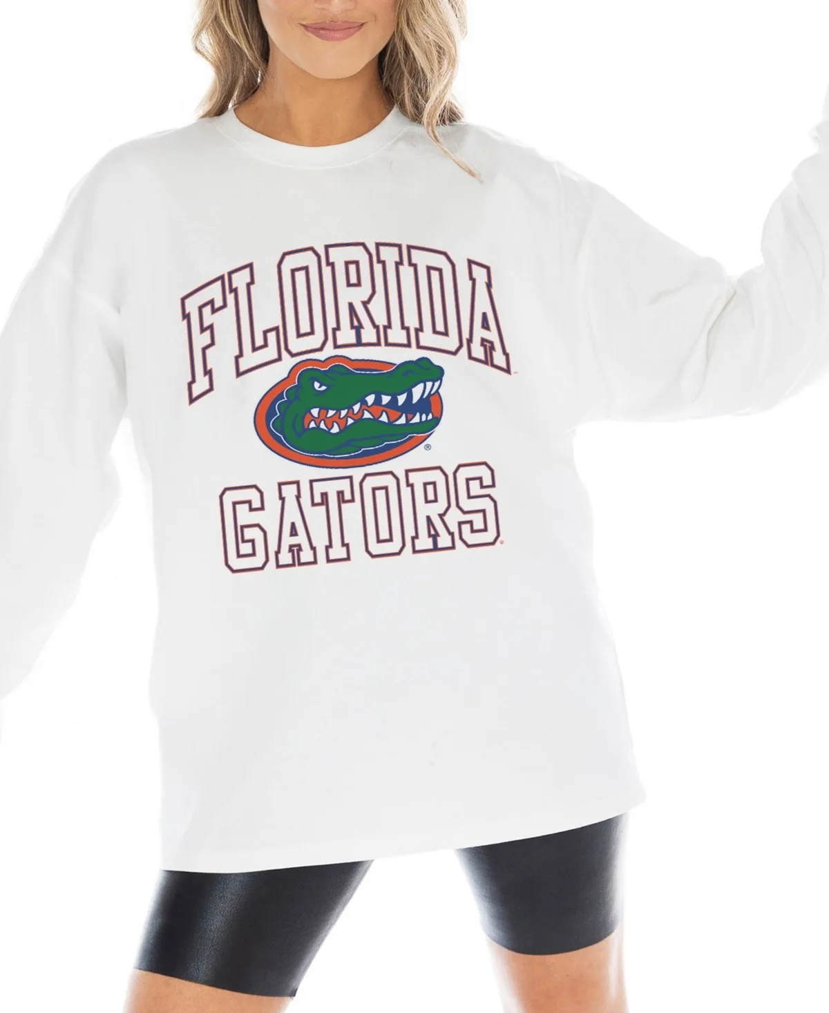 Florida Gators Mind Games Oversized Long-Sleeve T-Shirt