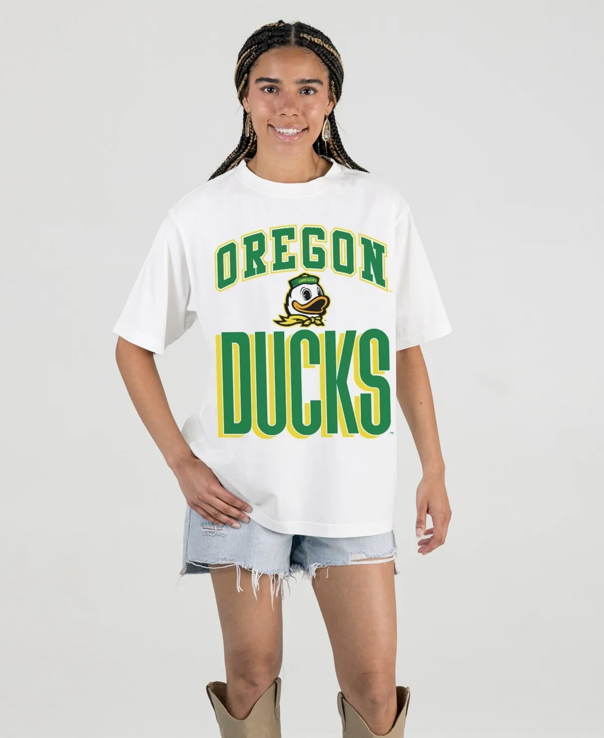 Oregon Ducks Oversized Fierce Focus T-Shirt