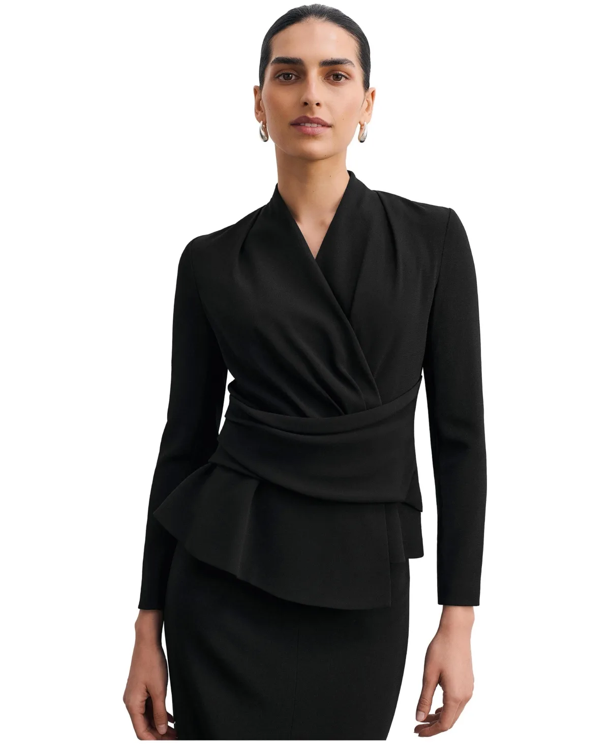 Belleville Clever Crepe Top by The Fold