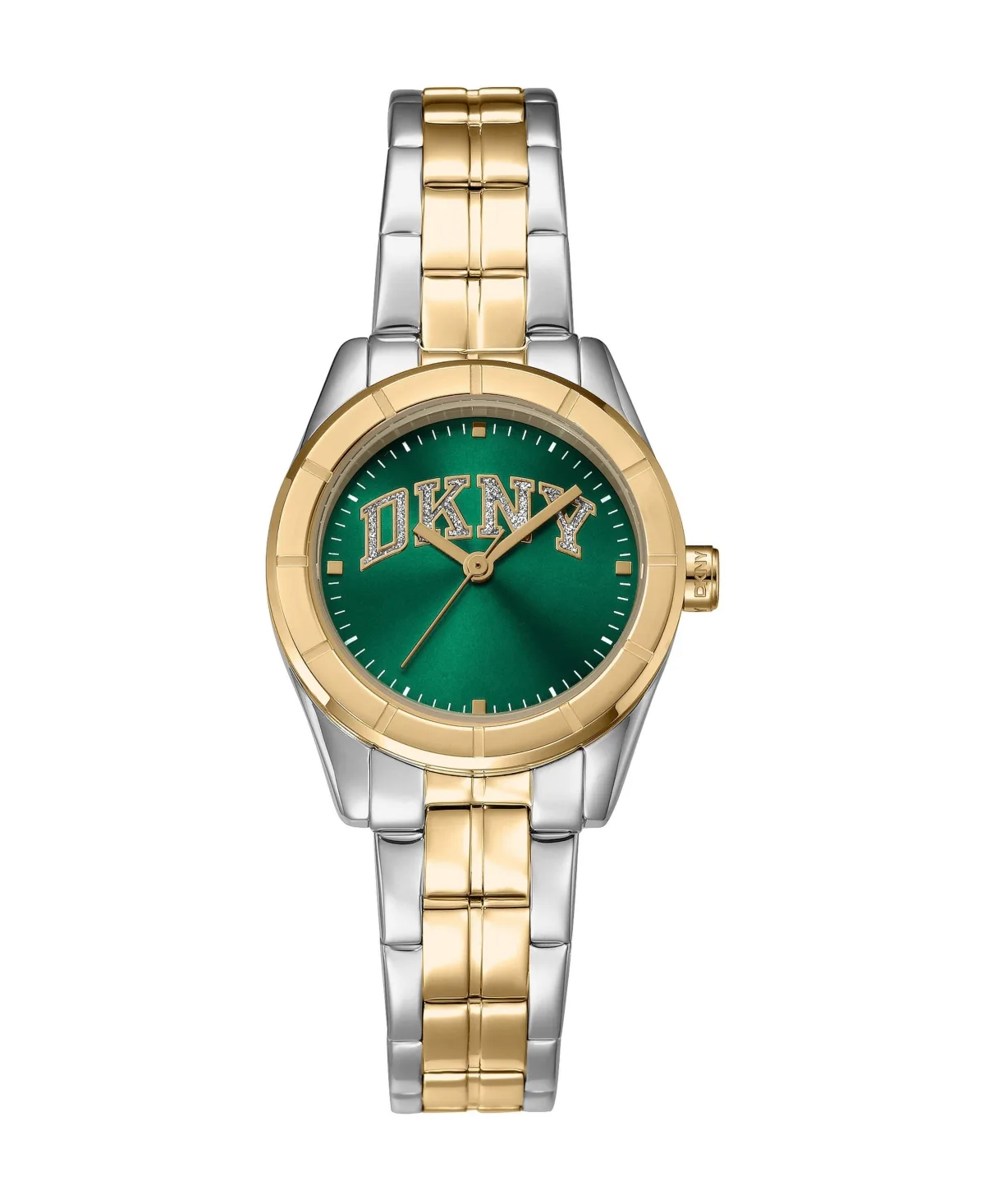 Quartz Two Tone Stainless Steel Bracelet Watch, 28mm by DKNY