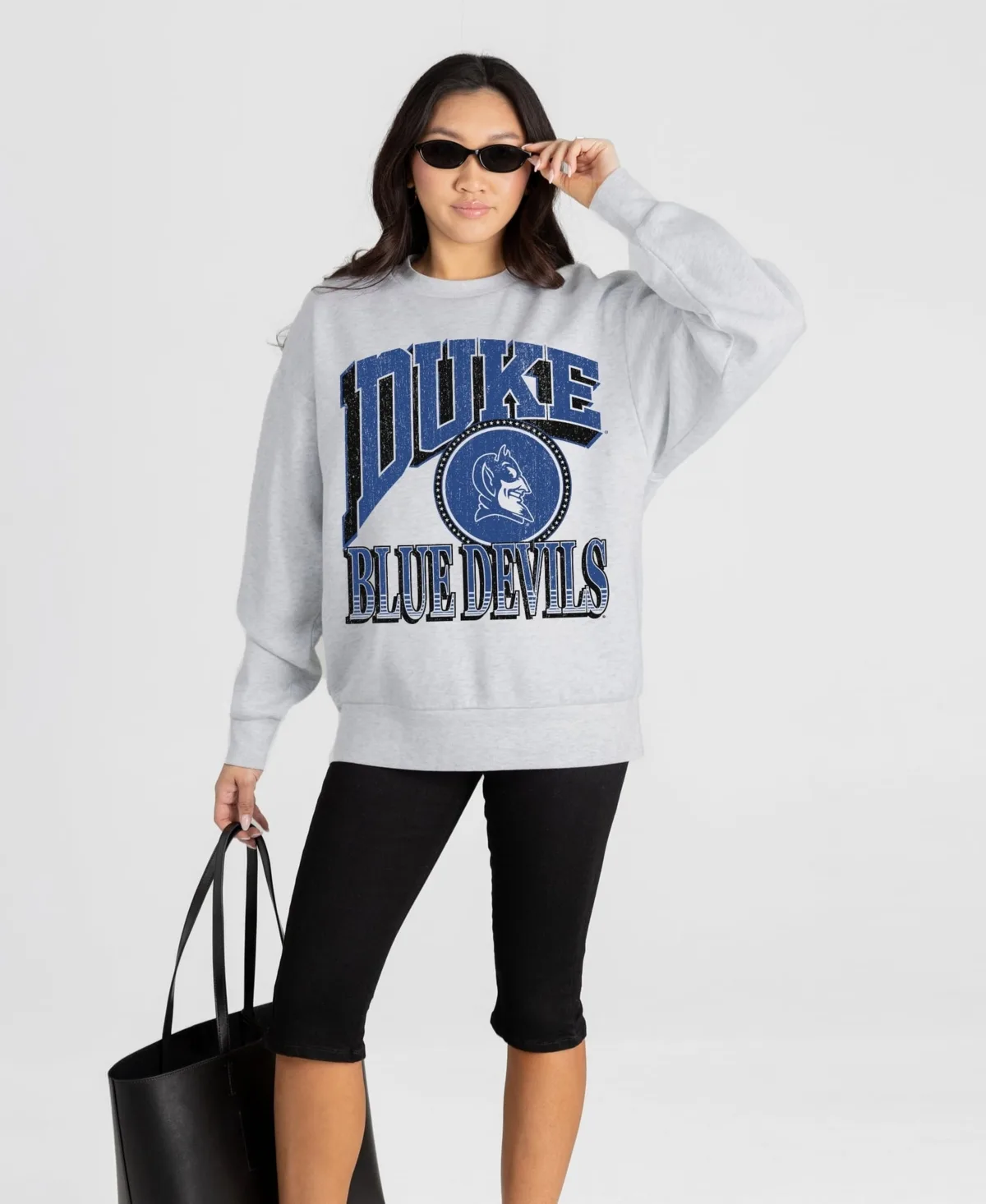 Duke Blue Devils Game on Sweatshirt