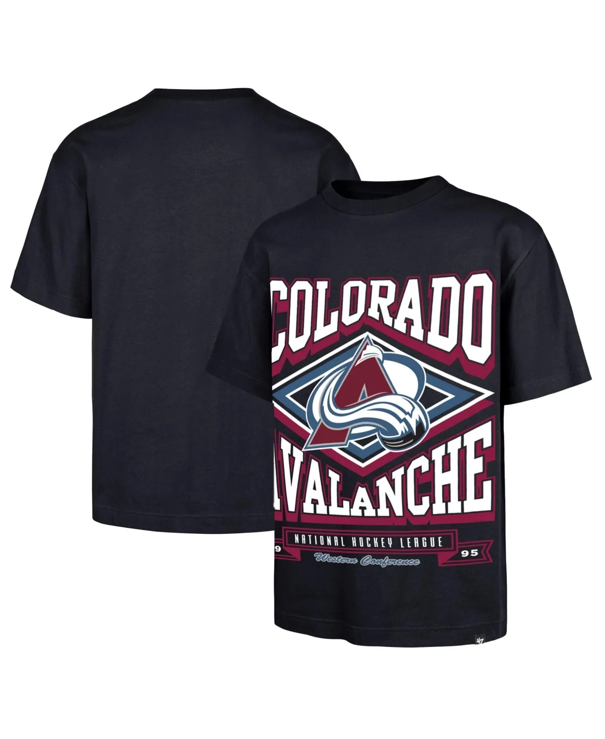 Colorado Avalanche Foundation Heater T-Shirt by 47 Brand