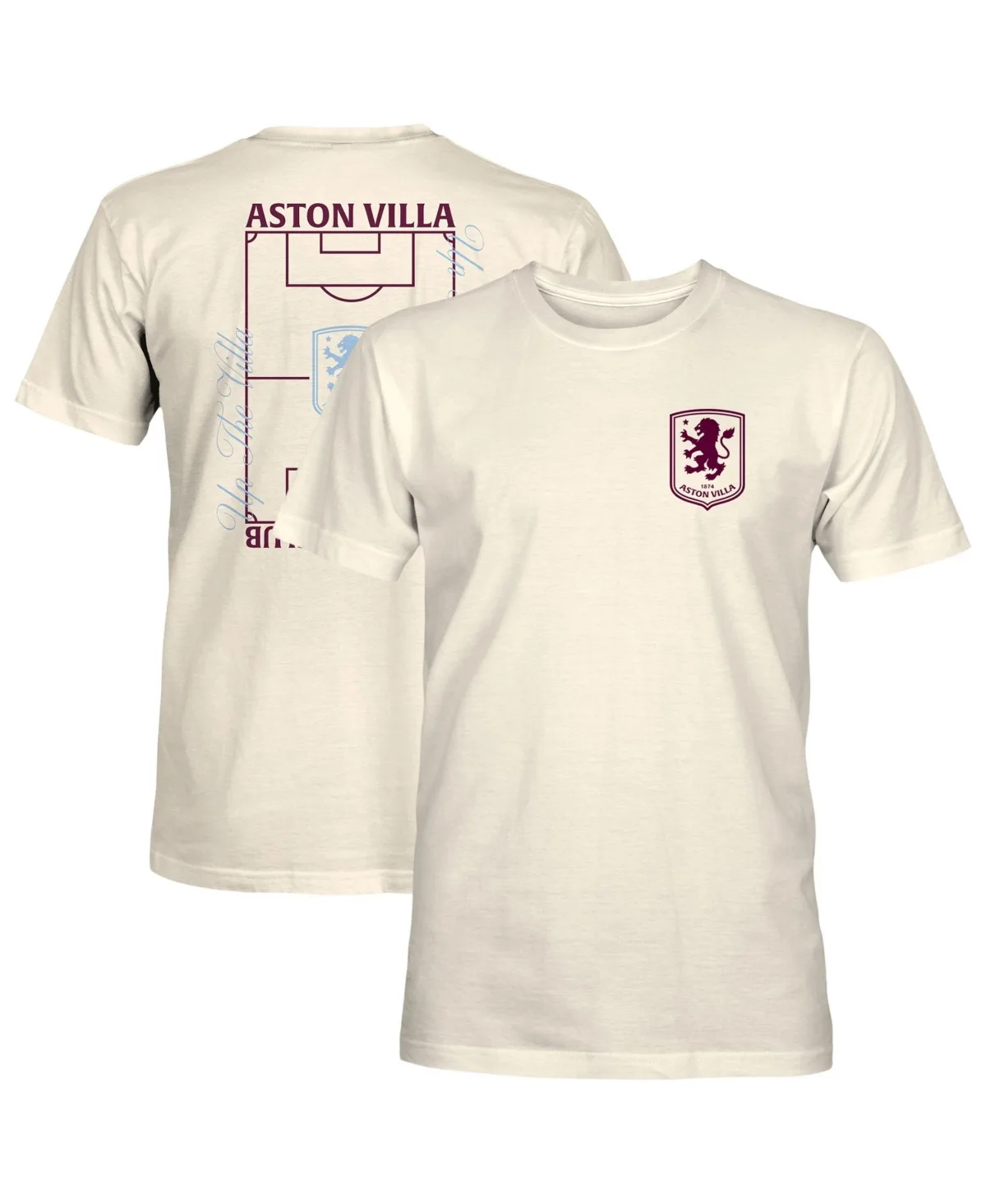 Aston Villa Own the Pitch Heavyweight T-Shirt by 1863fc