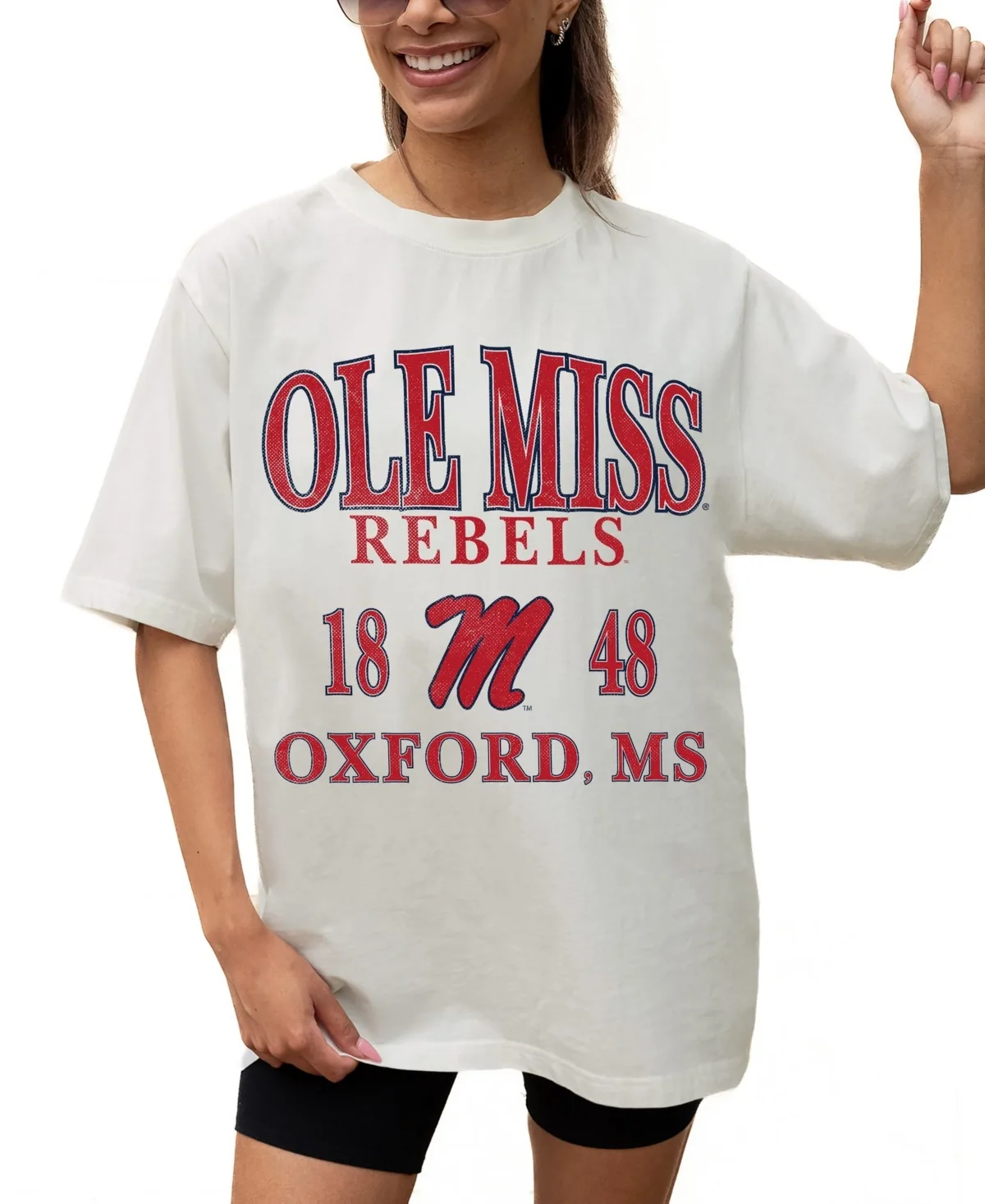 Ole Miss Rebels Unity Oversized T-Shirt by Gameday Couture