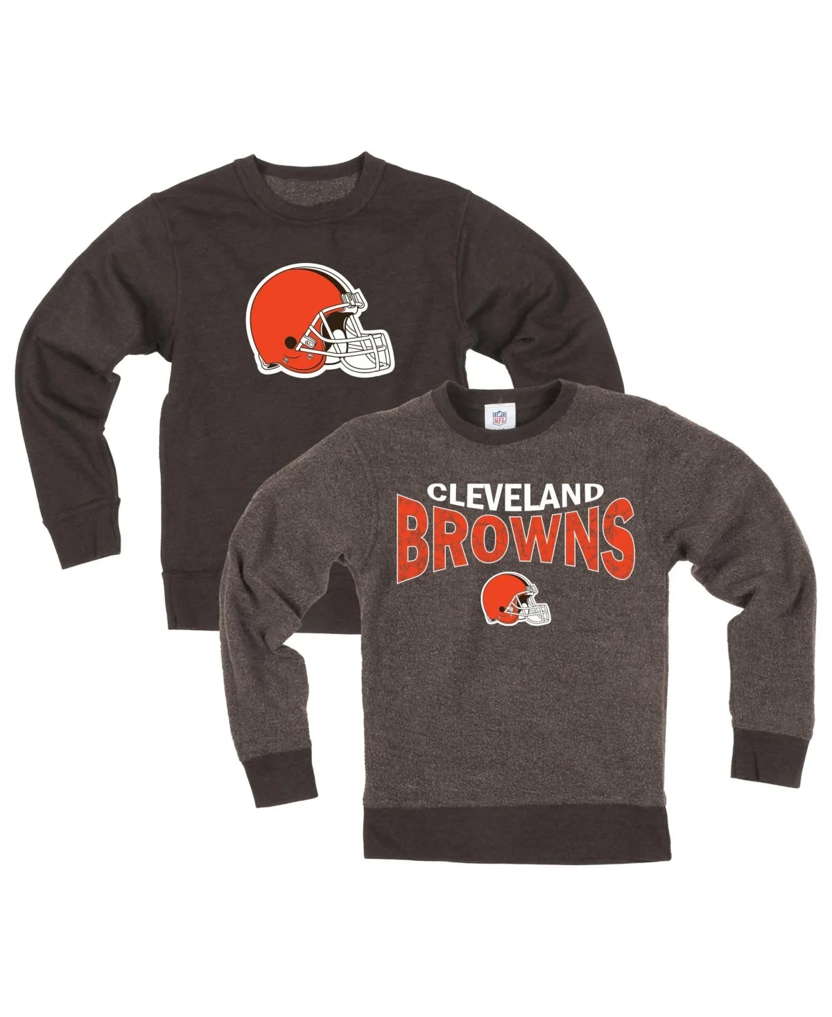 Cleveland Browns Reversible Fleece Sweatshirt by Wes & Willy