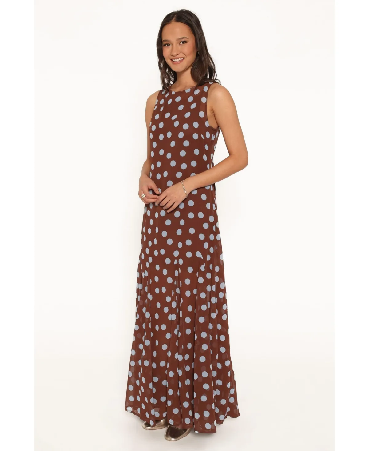 Keani Boat Neck Maxi Dress by Petal and Pup