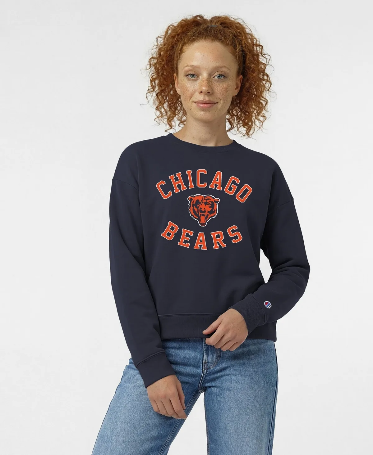 Chicago Bears Heart Soul Powerblend Sweatshirt by Champion