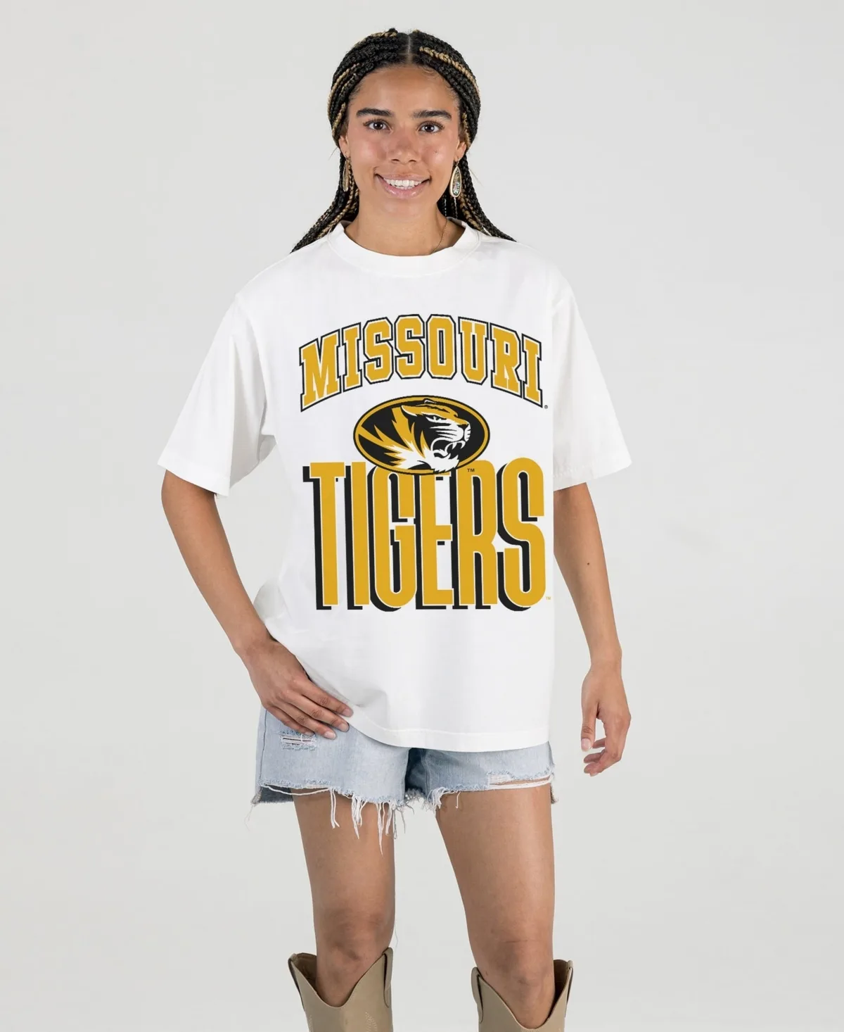 Missouri Tigers Oversized Fierce Focus T-Shirt