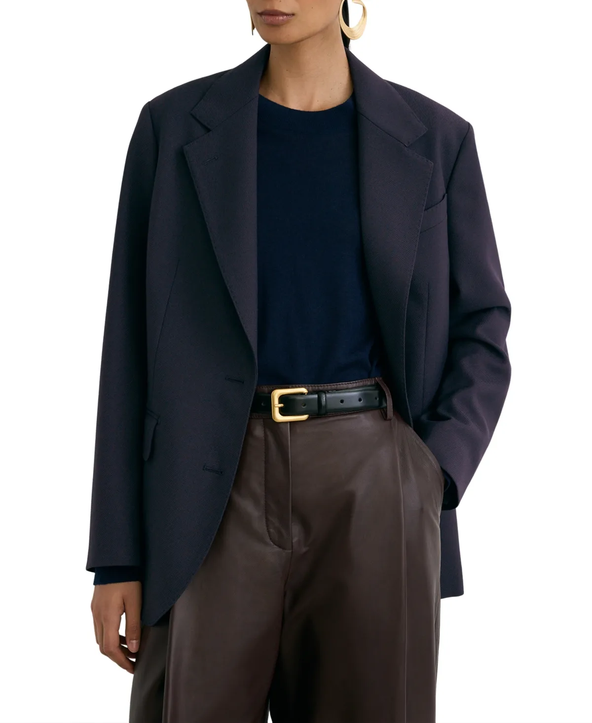 Sandor Oversized Single-Breasted Blazer by Reiss