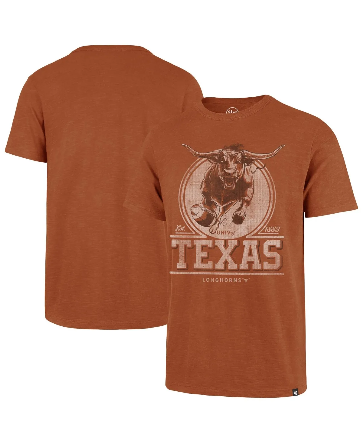 Texas Longhorns Emblem Mark Scrum T-Shirt by 47 Brand