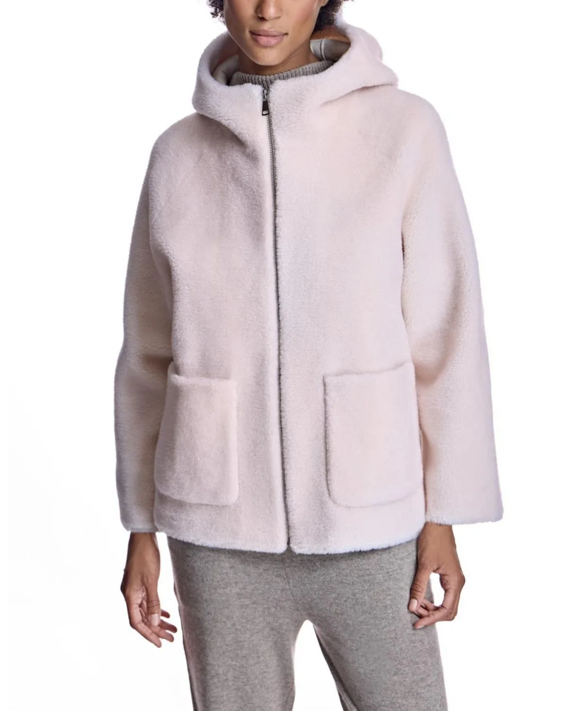 Lambswool Hooded 29 Jacket