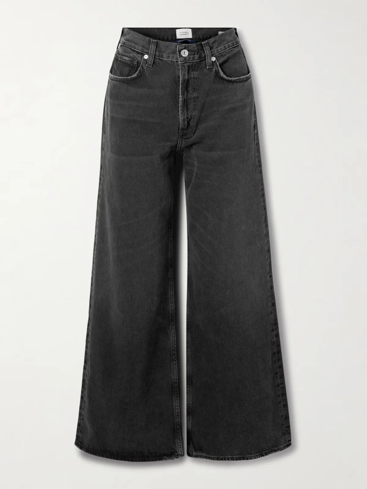 - Paloma Mid-rise Wide-leg Jeans -