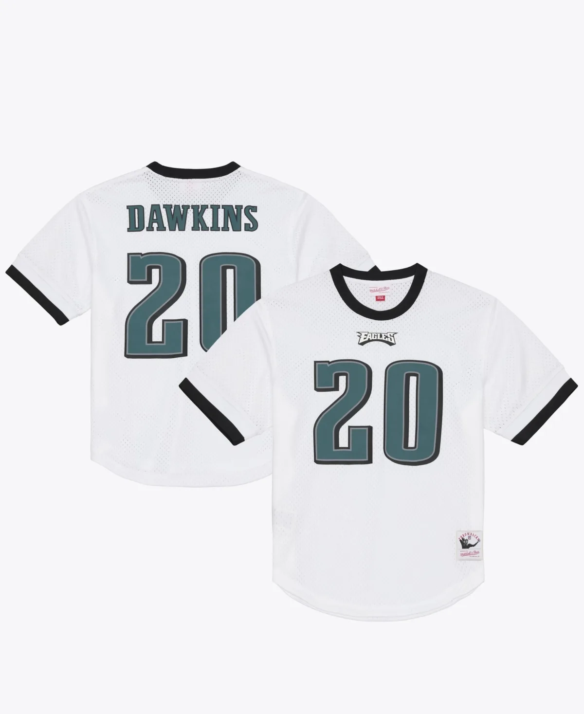 Brian Dawkins Philadelphia Eagles Retired Player Name & Number Mesh Top by Mitchell & Ness