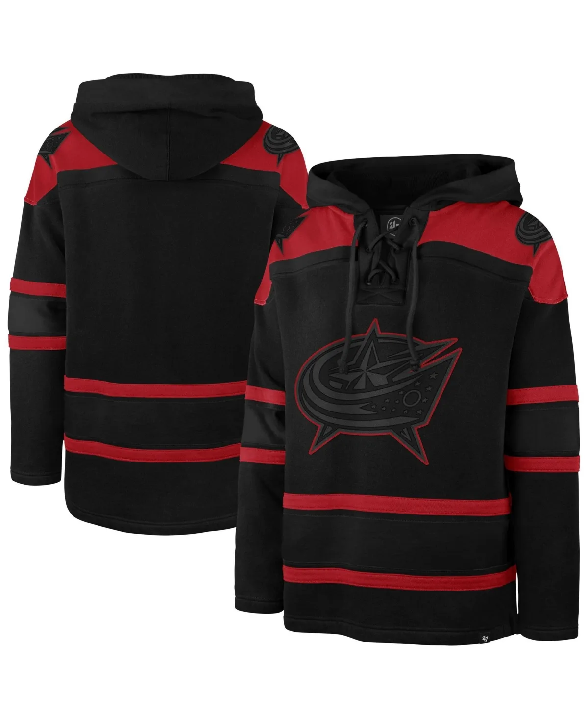 Columbus Blue Jackets Fall Color Pop Lacer Hoodie