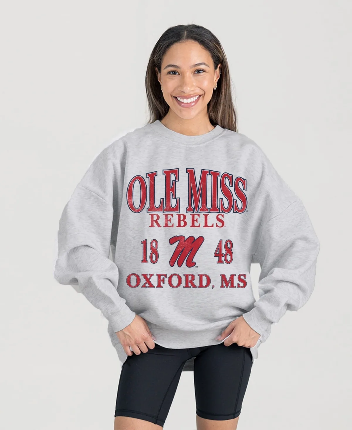 Ole Miss Rebels Premium Fleece Pullover Sweatshirt