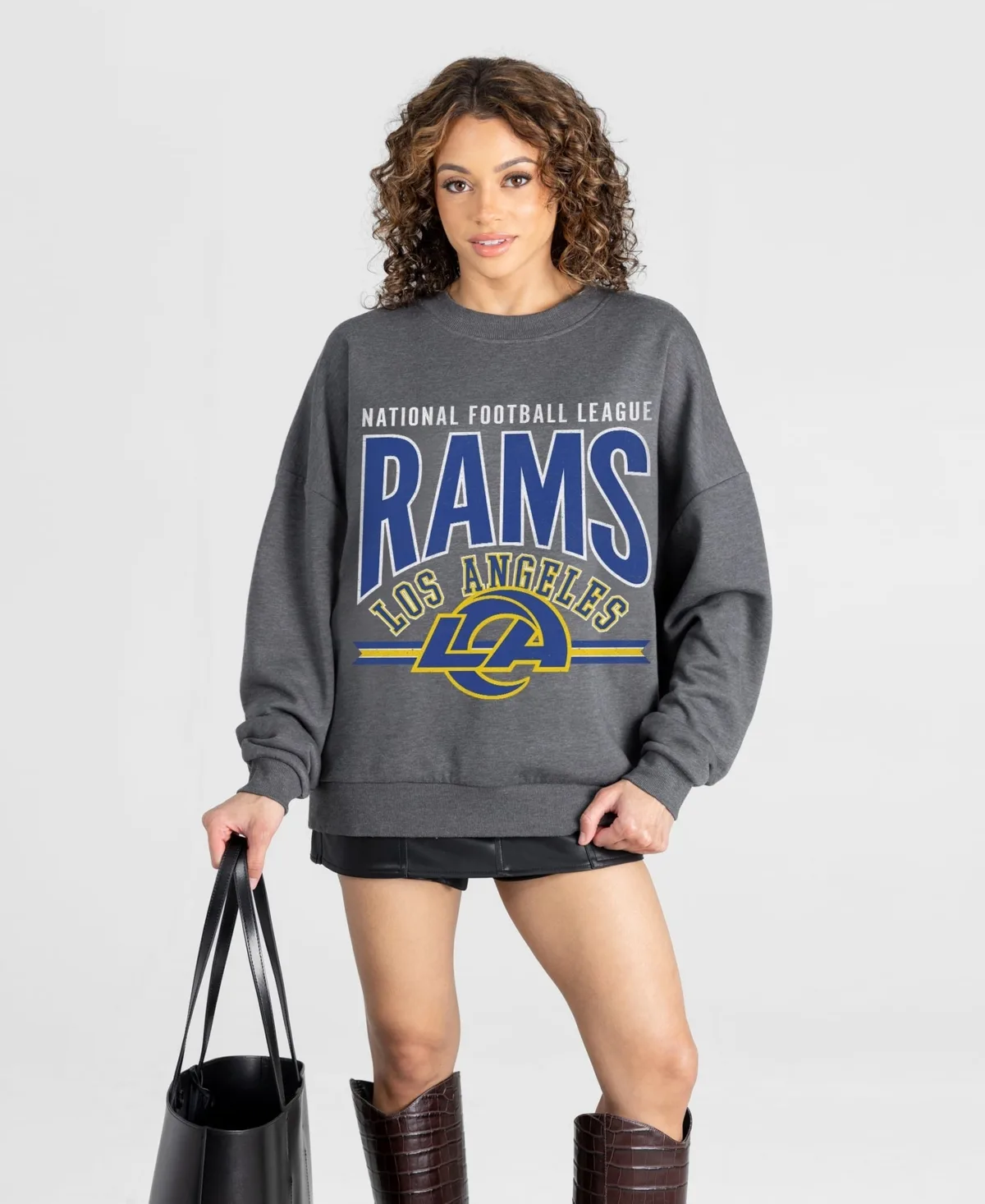 Los Angeles Rams Kickoff Classic Oversized Premium Drop Shoulder Sweatshirt