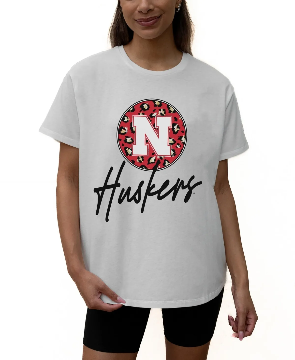 Nebraska Huskers Wild Expectations Tri-Blend Flowy T-Shirt