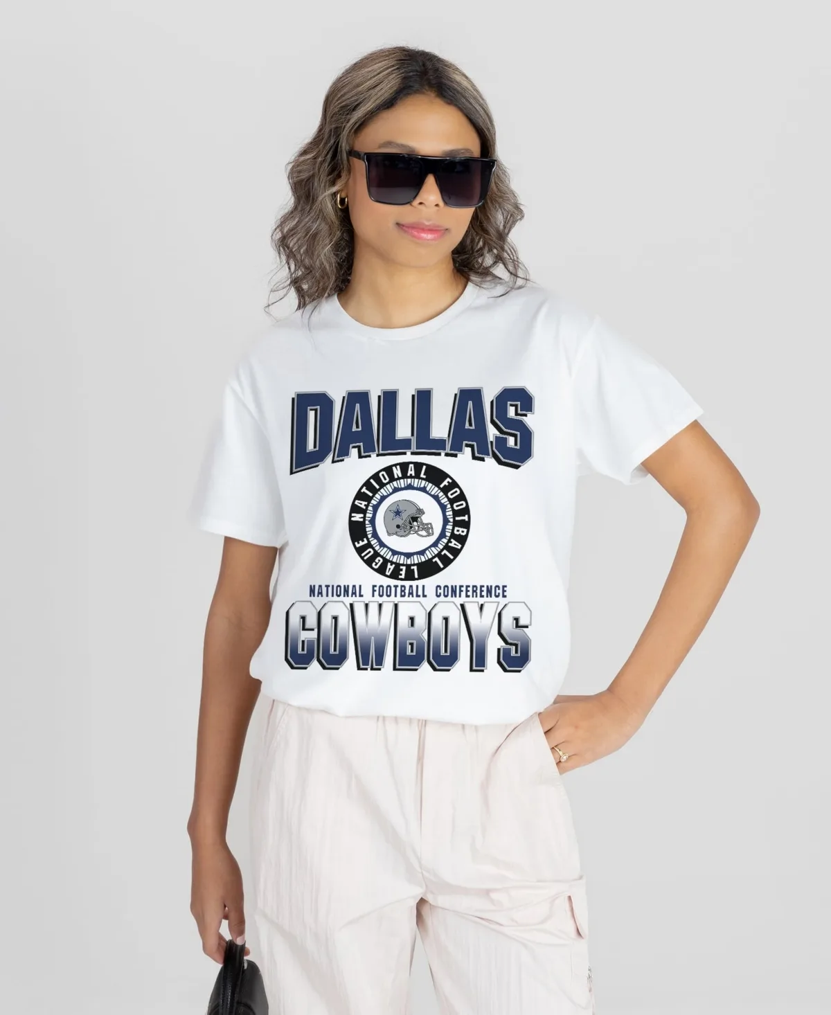 Dallas Cowboys Oversized All-Time Classic Flowy T-Shirt