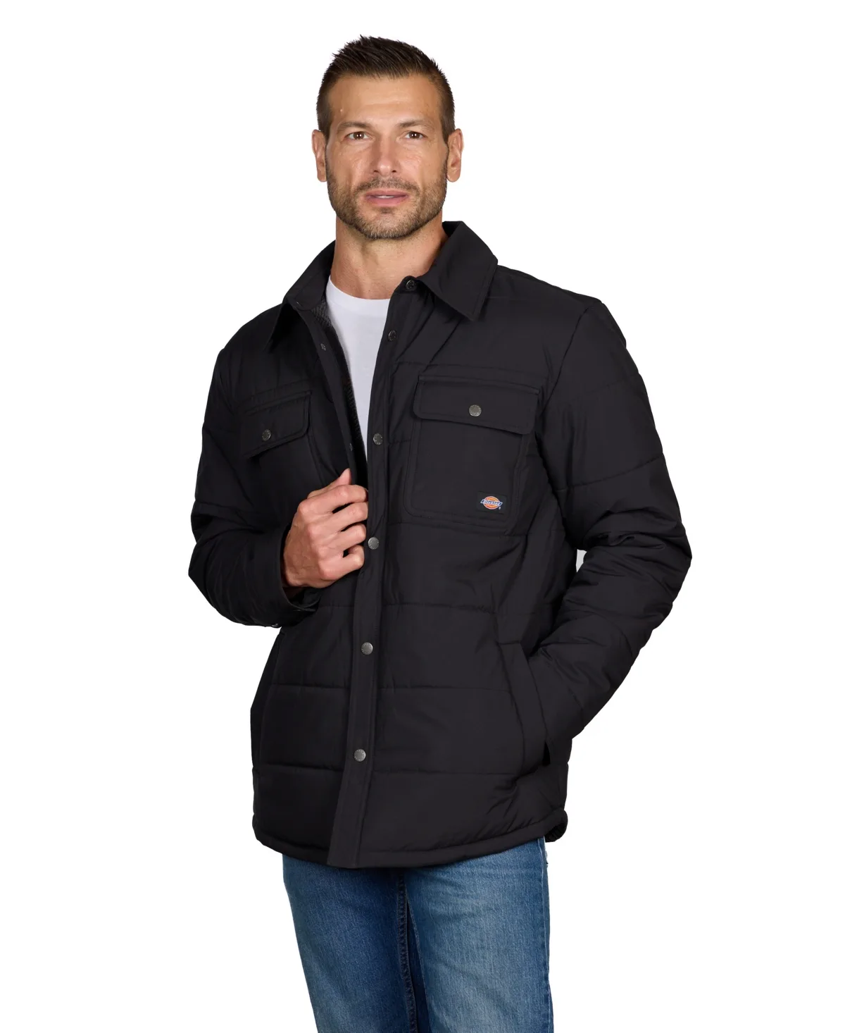Mechanical Stretch Quilted Fleece-Lined Jacket by Dickies