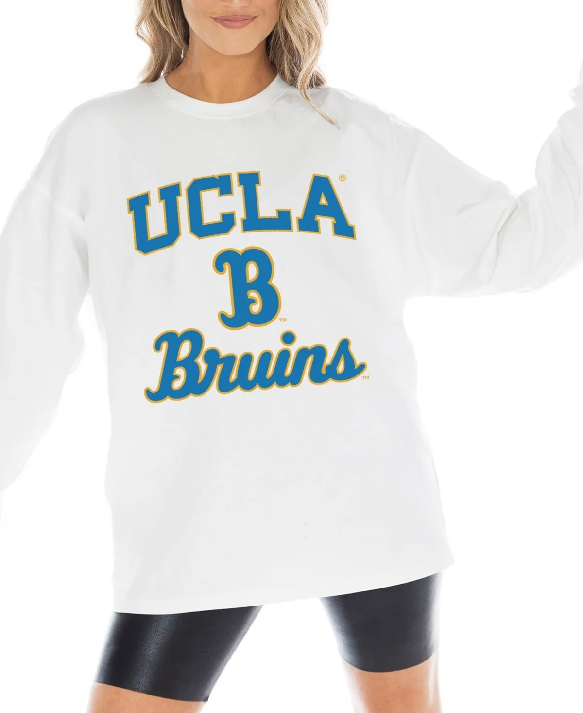 Ucla Bruins Mind Games Oversized Long-Sleeve T-Shirt