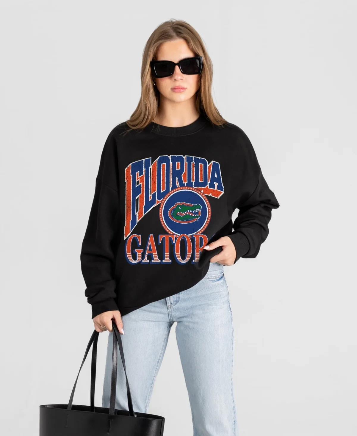 Florida Gators Victory Black Label Premium Drop Shoulder Sweatshirt