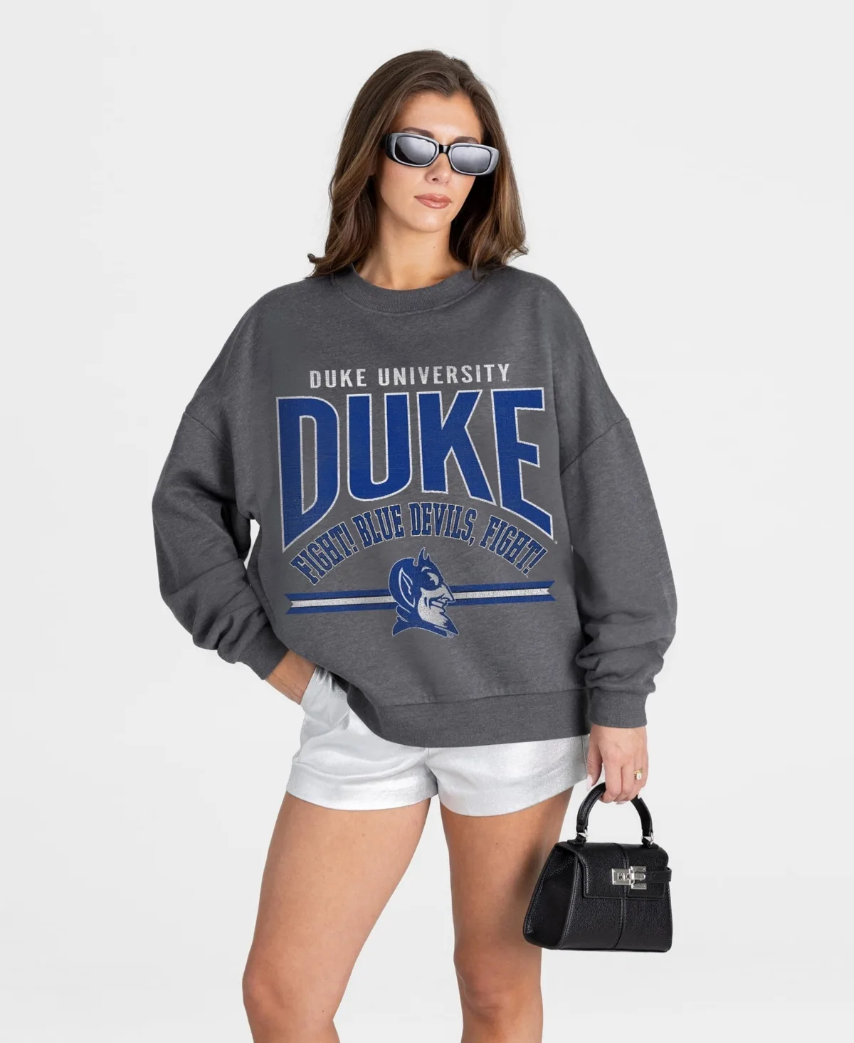 Duke Blue Devils Kickoff Classic Oversized Premium Drop Shoulder Sweatshirt