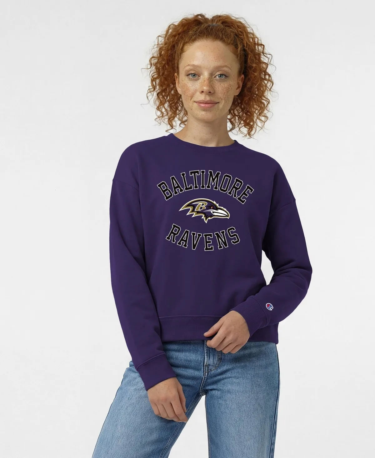 Baltimore Ravens Heart Soul Powerblend Sweatshirt