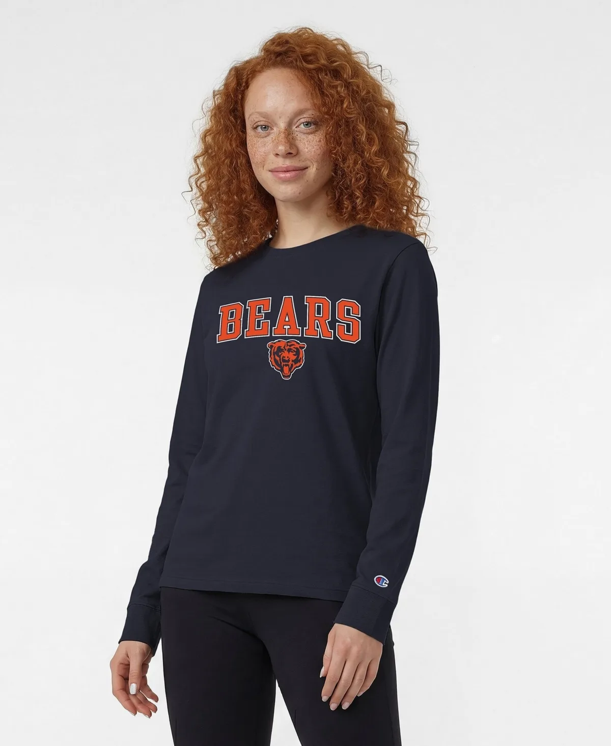 Chicago Bears Core Logo Long-Sleeve T-Shirt by Champion