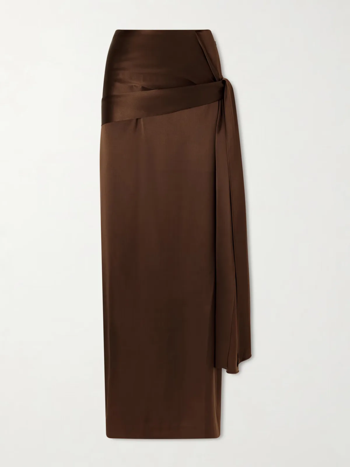 - Mila Silk Maxi Skirt -