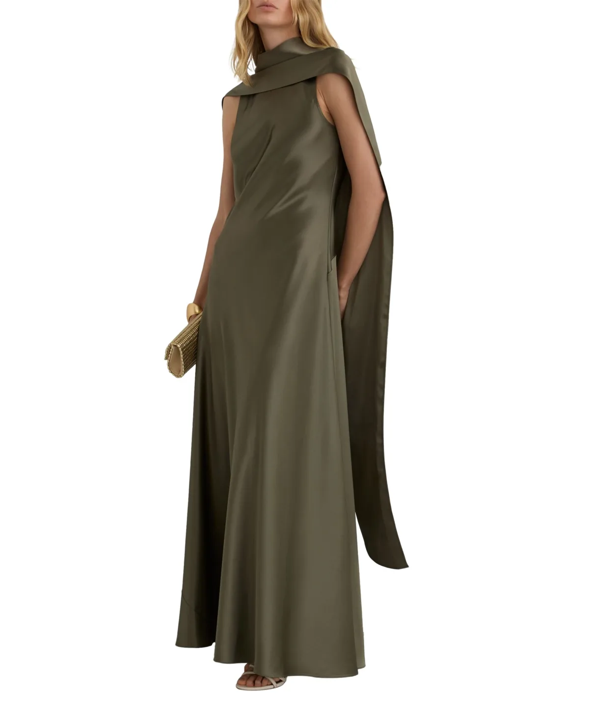 Fae A-Line Sleeveless Long Dress by Reiss