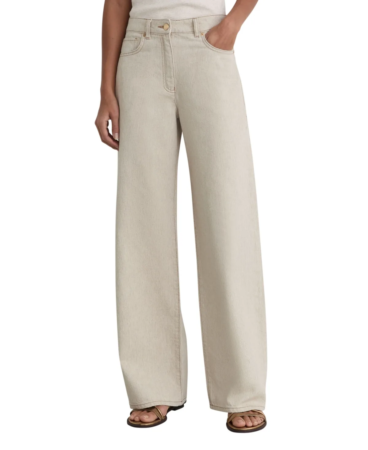 Febe High-Rise Wide-Leg Jeans