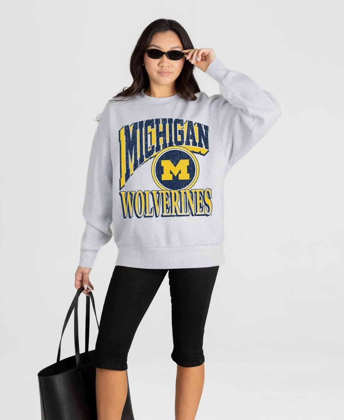 Michigan Wolverines Game on Sweatshirt
