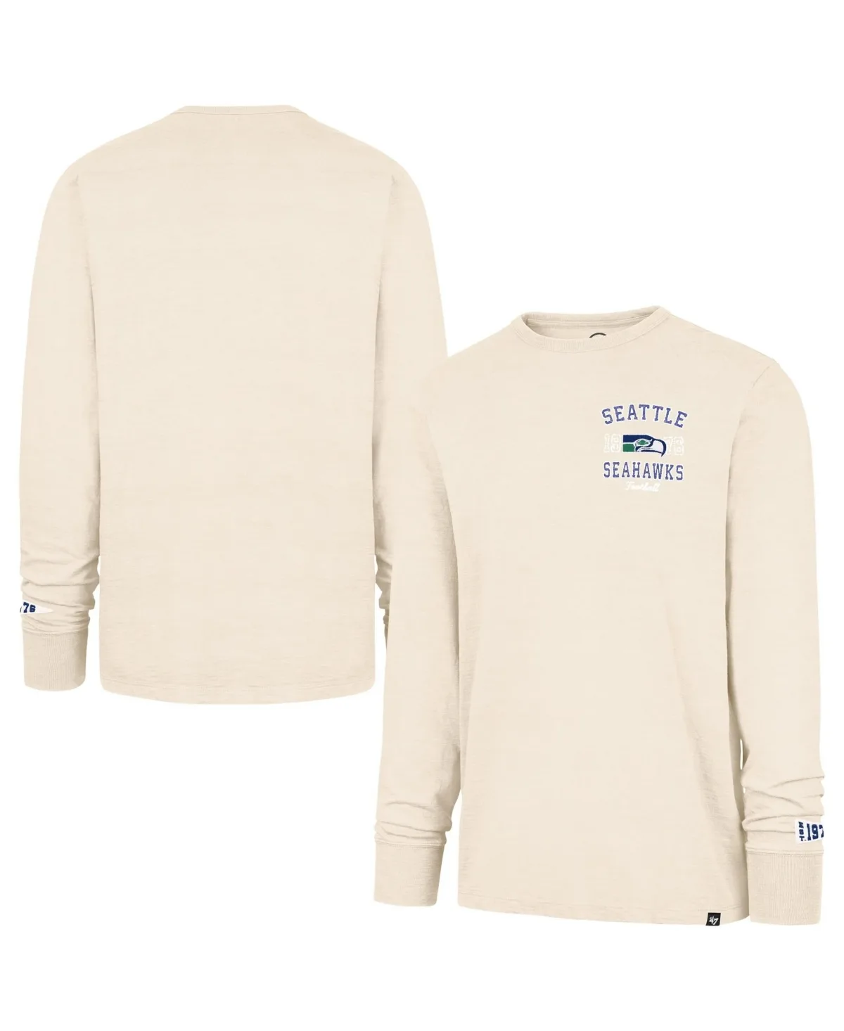 Seattle Seahawks Heavy Slub Long-Sleeve T-Shirt