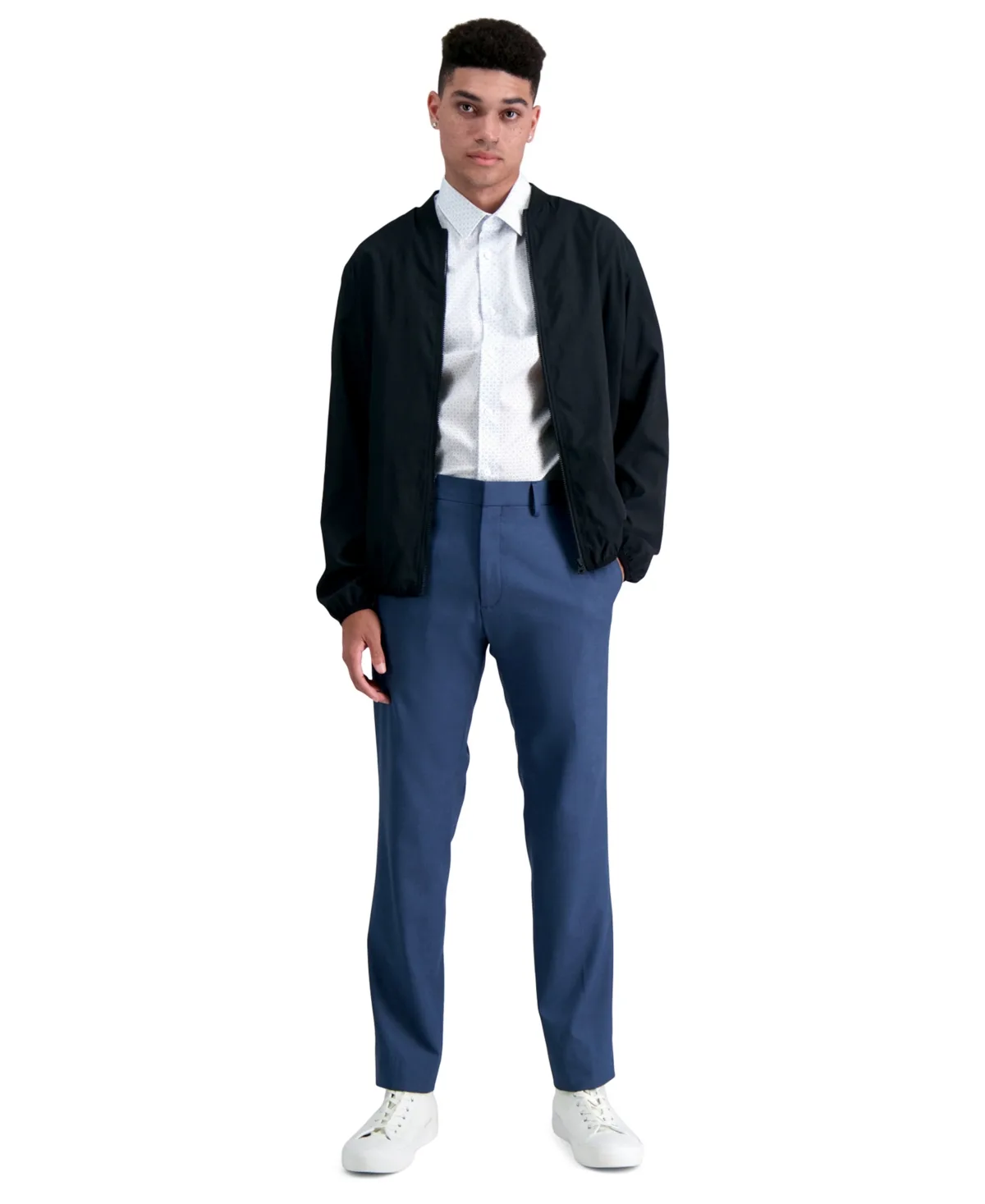 Slim-Fit Stretch Dress Pants by Kenneth Cole