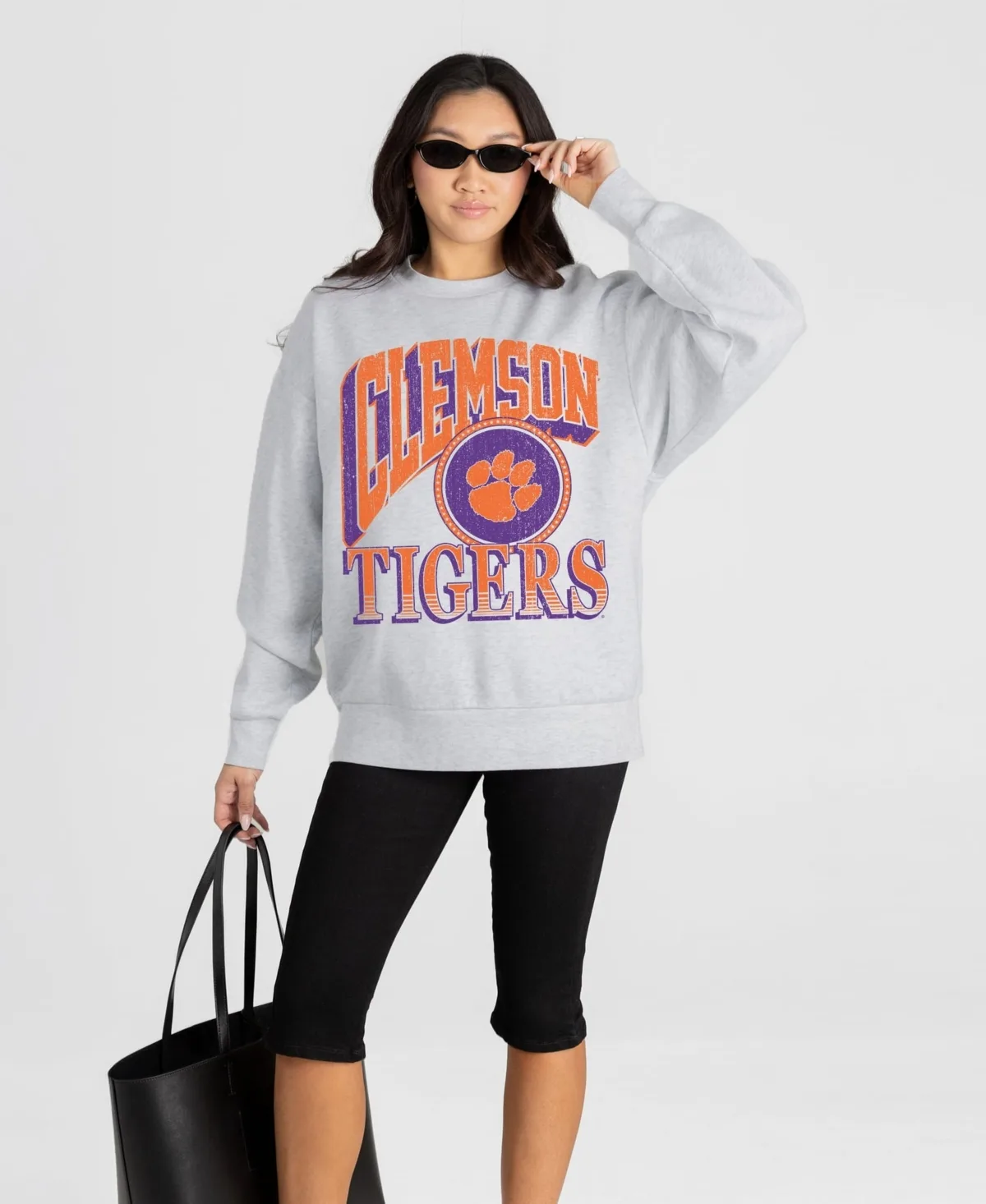 Clemson Tigers Game on Sweatshirt