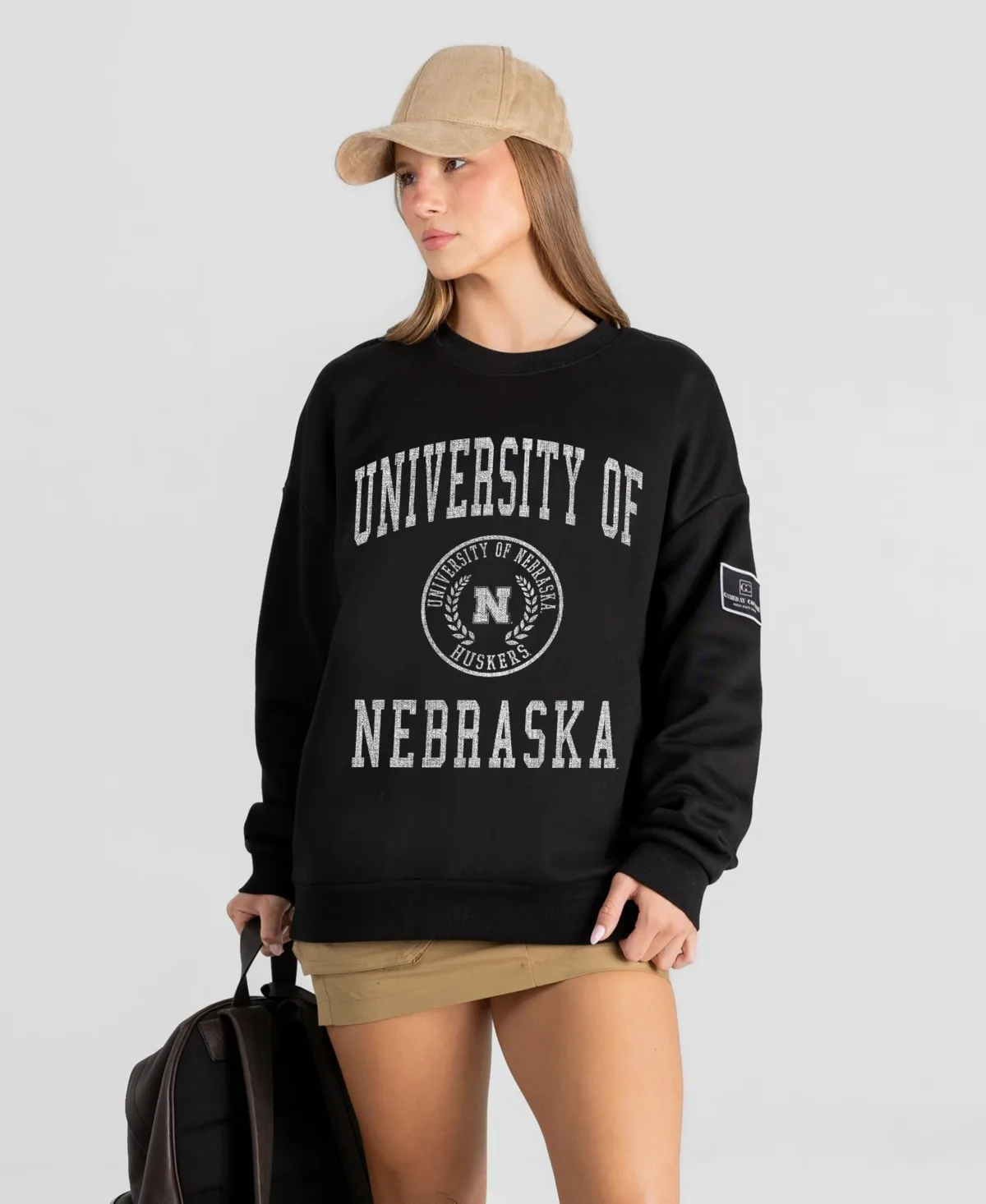 Nebraska Huskers Fierce Flow Black Label Sweatshirt