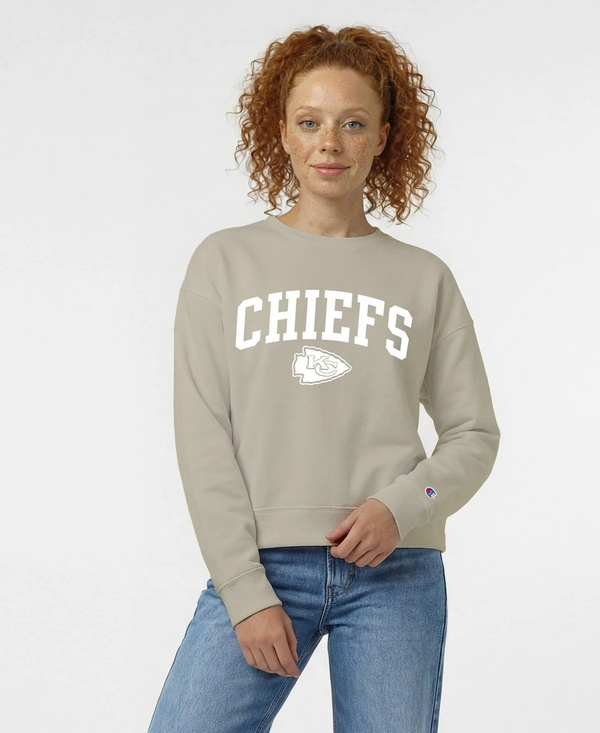 Kansas City Chiefs Powerblend Cocoa Butter Fleece Sweatshirt