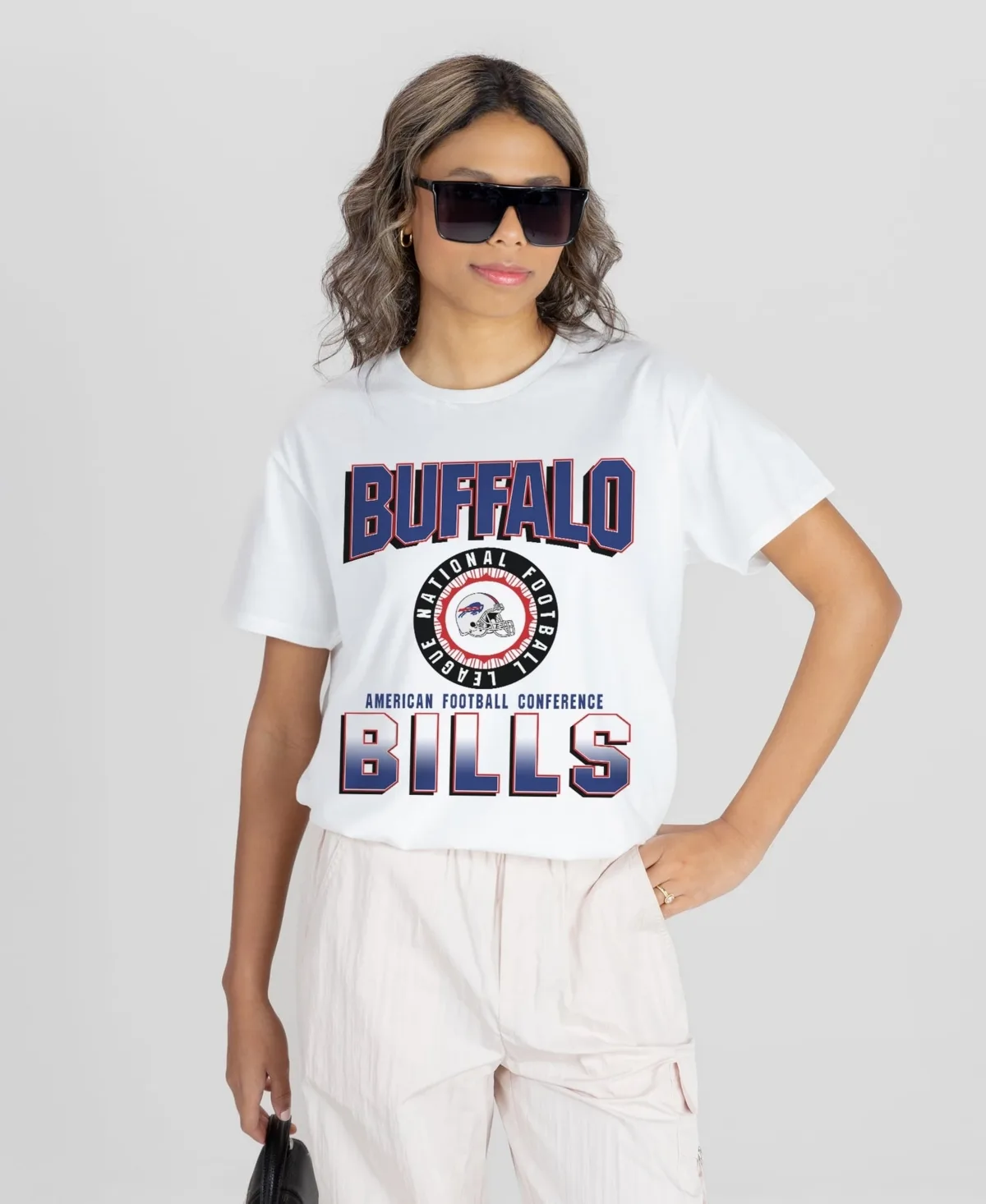 Buffalo Bills Oversized All-Time Classic Flowy T-Shirt