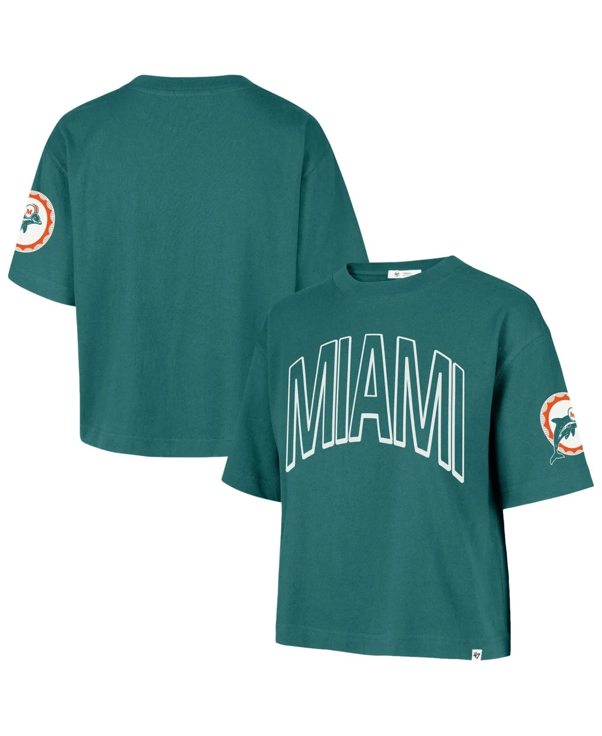 Miami Dolphins Call Out Reed City T-Shirt by 47 Brand