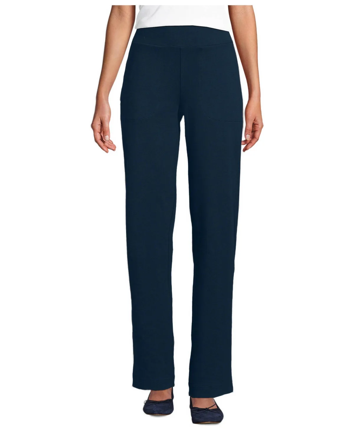 Starfish Straight Pull-On Pants by Lands' End
