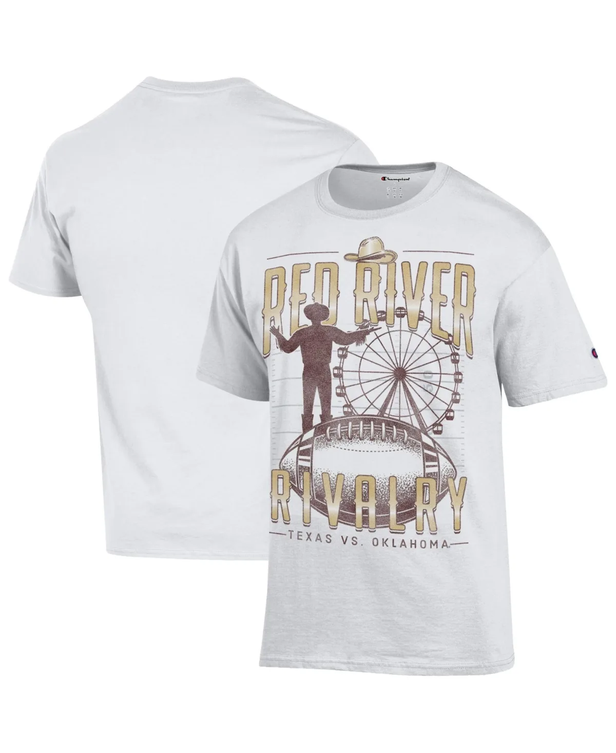 2026 Red River Rivalry Ferris Wheel T-Shirt by Champion