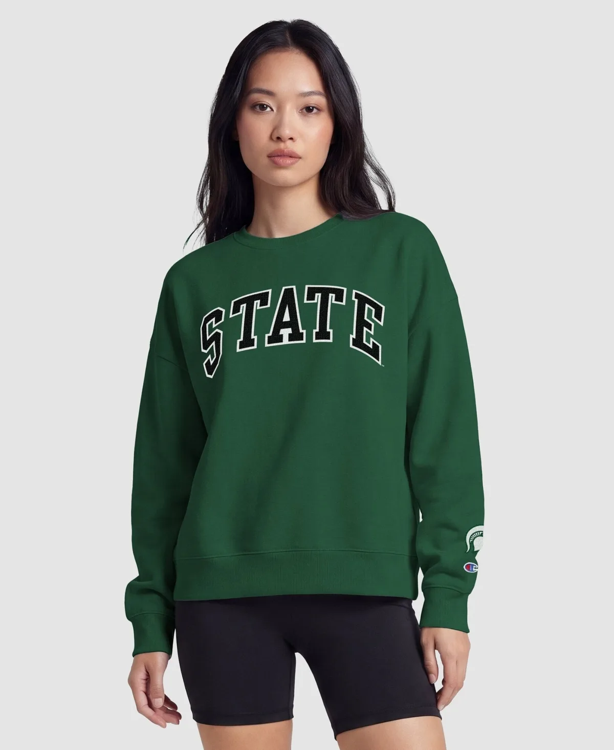 Michigan State Spartans Fleece Crew Sweatshirt