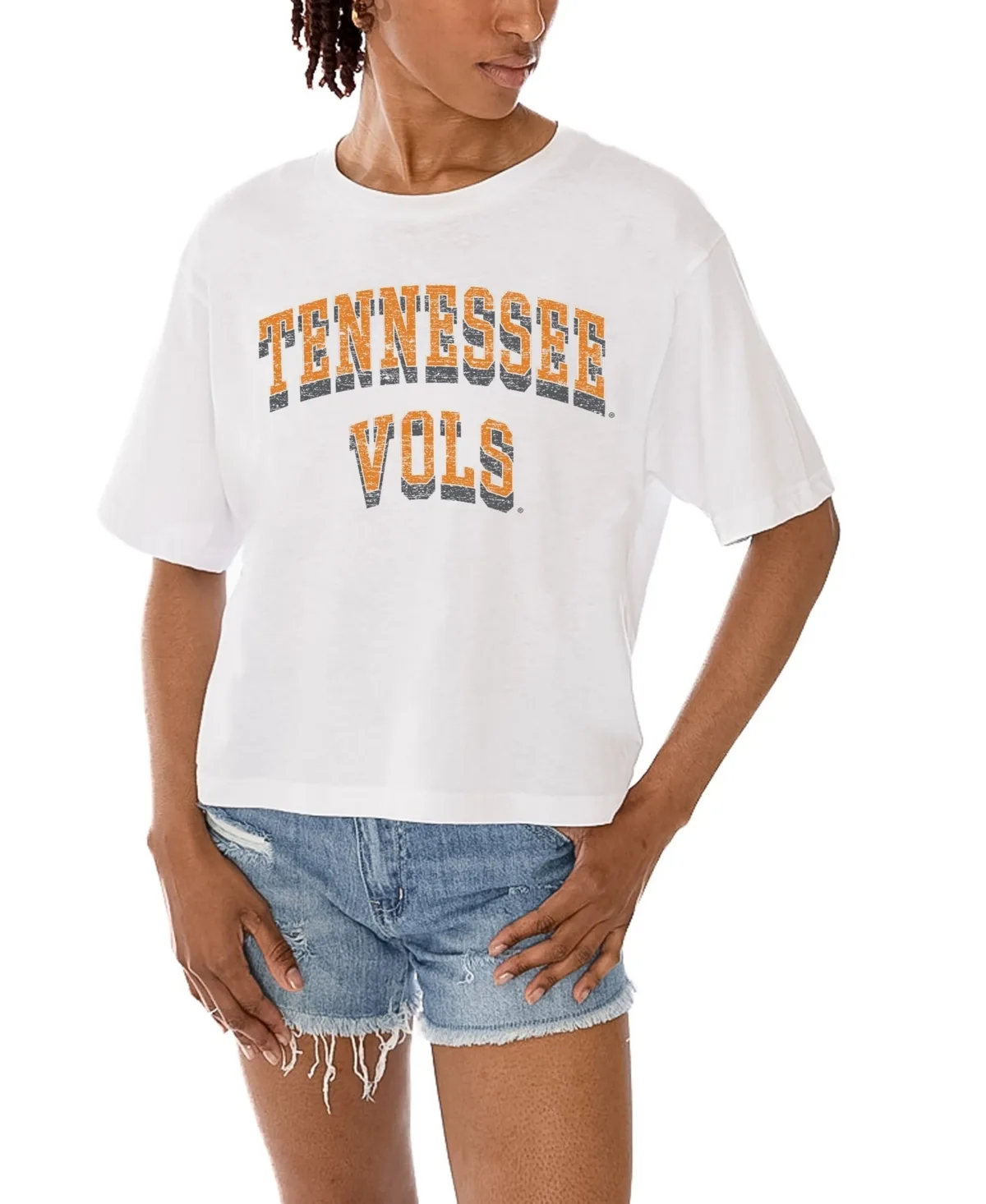 Tennessee Volunteers Claim to Fame Boxy Cropped T-Shirt