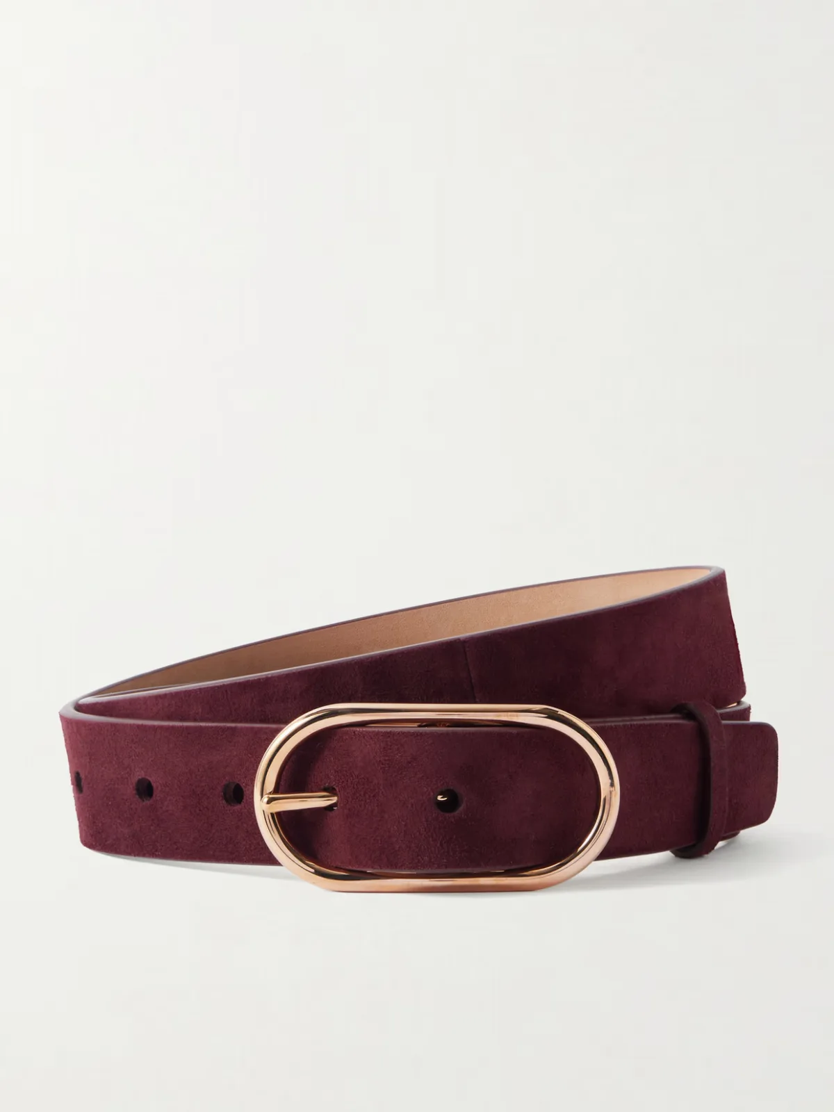 - Link Suede Belt -